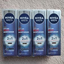 Image of 4 x NIVEA MEN Anti-Age 2in1 Power Moisturiser (50ml), With SPF 30