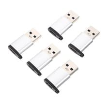 Image of 5pcs USB-C to USB Adapter Converter for Computer Laptop Tablet Phone Accessory