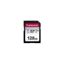Image of Transcend 128GB SDXC 300S Memory Card UHS- I, C10, U3, V30, 4K, Full HD, Up to 9