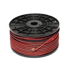 Image of 5 METRES OXYGEN FREE COPPER 16 GAUGE RED/BLACK SPEAKER WIRE OFC 16 AWG
