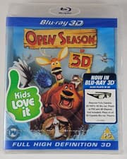 Image of Open Season Blu-ray 3D "Clear Case" (Brand New & Sealed) Region B