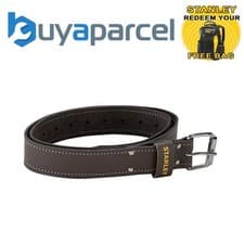 Image of Stanley STA180119 Leather Belt Metal Buckle 125cm Length STST1-80119