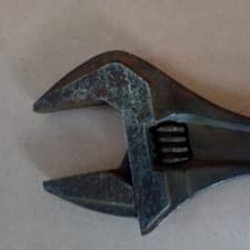 Image of Bahco 8075 Black Adjustable Wrench 450Mm (18In) BAH8075