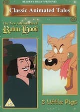 Image of Classic Animated Tales- The New Adventures Of Robin Hood/ 3 Little Pigs (2 (DVD)