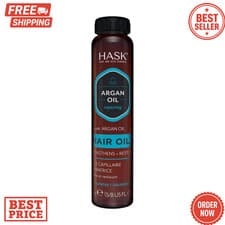 Image of HASK Argan Vial Oil Shine Hair Repairing colour safe gluten paraben sulfate free