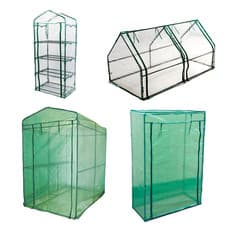 Image of GREENHOUSE WATERPROOF GARDEN GROWHOUSE PLANT SHELVES POLYTUNNEL MINI WALK IN