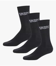 Image of DKNY Men's Socks 3-Pack Black