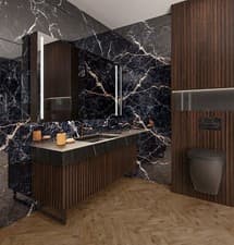 Image of Natural Brown Oak Wood Texture Effect Tiles Porcelain 15×60cm - 1 box: 10 Tiles
