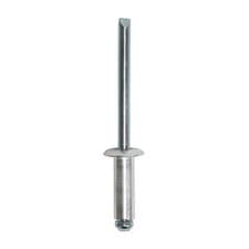 Image of Timco Rivets Fixings Fasteners Rivet Dome Head Aluminium 41-500pcs Various Sizes
