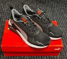 Image of Puma LQDCELL Method Trainers in Black, Red and Grey UK11/EU46 **BNIB**