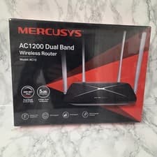 Image of Mercusys Dual Band Wireless Router – AC12 AC1200 - Brand New & Factory Sealed