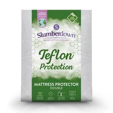 Image of Slumberdown Teflon Mattress Protector - Double