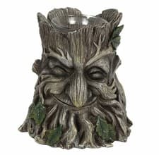 Image of Green Man Candle Holder