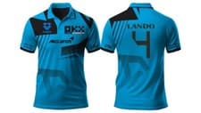 Image of F1 Mclaren Team Lando Norris 4 New 2024 Edition Polo T Shirt