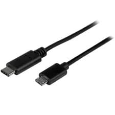 Image of StarTech.com USB C to Micro USB Cable 2m 6ft - USB-C to Micro USB Charge Cable -