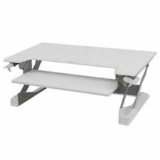 Image of Ergotron 33-406-062 WorkFit-TL Desktop Sit-Stand Workstation - White