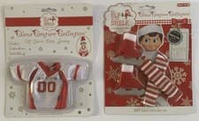 Image of Elf On The Shelf Game Day Jersey Skates Scarf Claus Couture Football 2013/14 Lot