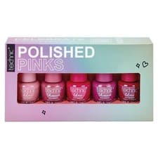 Image of Technic - Nail Polish 12ml Polished Pinks Nail Varnish Set - 5pack