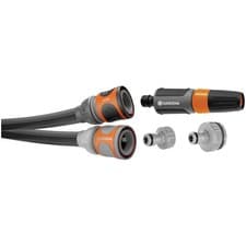 Image of GARDENA 18457-20 Liano™ Life Fabric Hose Set 30m 1/2" Flexible & Light