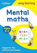 Image of Mental Maths Ages 5-7: Ideal for Home Learning by Collins Easy Learning (English