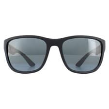 Image of Prada Sport Sunglasses PS01US UFK5L0 Grey Rubber Dark Grey Mirror