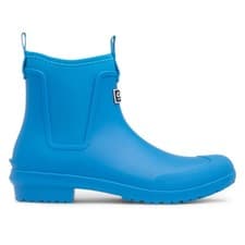 Image of Cotswold Womens Wellies Blue Adults Ladies Short Ankle Grosvenor SIZE
