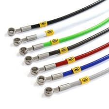 Image of BMW 3 Series E46 318d Touring SE 2004-2005 Brake Lines HEL Brake Rear Lines