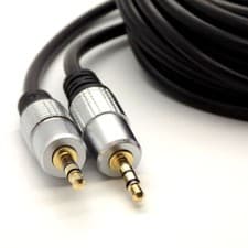 Image of 3.5mm Jack Plug To Plug Male Stereo Audio Cable For Headphone Aux MP3 iPod
