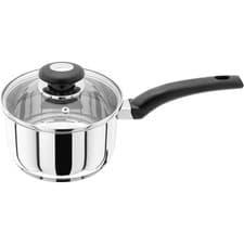 Image of Judge Essentials 1.0 Litre 16cm Stainless Steel Saucepan with Lid
