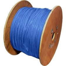 Image of 25M, 50M, 100M CAT6 S/FTP RED BLUE OR GREEN COLOURS Stranded Cable 8 CORE