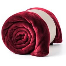 Image of Super Soft Large Fleece Blanket Sofa Bed Mink Throw Faux Fur All Season Blankets