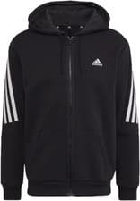 Image of Men's Sweatshirt Future Icons 3-Stripes Full Zip Hoodie Adidas - Size M