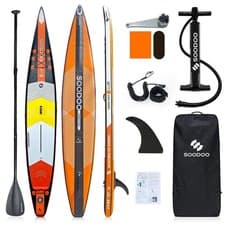 Image of 10FT / 14FT Inflatable Stand Up Paddle Board Surfing Board Surfboard SUP Sets