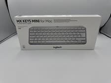 Image of Logitech MX Keys Mini for Mac Wireless Keyboard - Pale Grey