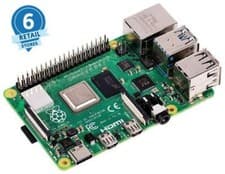 Image of Raspberry Pi 4 Model B 4GB