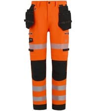 Image of High Visibility Infiltrate Stretch Holster Trousers Regatta Sizes: 28/S - 46/R