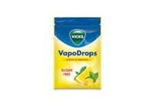 Image of Vicks Vapodrops Lemon & Menthol Sugar Free Lozengers 72g