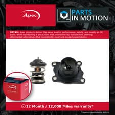 Image of Coolant Thermostat fits BMW 118D 2.0D 07 to 13 11517805191 11517805192 Apec New
