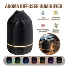 Image of Aromatherapy Diffuser 100ml Essential Oil Diffuser USB Night Light USB- Charging