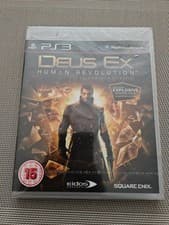 Image of Deus Ex: Human Revolution Sony PS3 LIMITED EDITION New Sealed