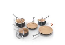 Image of Ninja Extended Life Ceramic 5-Piece Frying Pan & Saucepan Set