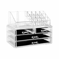 Image of Premier Housewares 1601607 16 Compartment Cosmetics Organiser