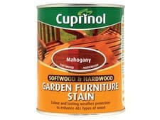 Image of Cuprinol Softwood & Hardwood Garden Furniture Stain Mahogany 750ml