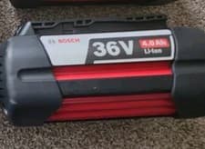Image of NEW Bosch 36 Volt 36v 4.0ah ONE Li-Ion Battery (See Description) PRICE FOR ONE