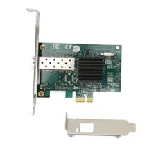Image of PCIe X1 Single SFP Port Network Card 1000Mbps LC Port PCI Express Ethernet L NEW