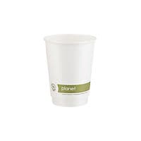 Image of Planet 12oz Double Wall Plastic-Free Cups (Pack of 25) PFHCDW12