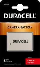 Image of NB-10L Li-ion Battery for Canon Digital Camera by DURACELL #DRC10L (UK Stock)