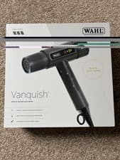 Image of Wahl Vanquish Hair Dryer, Lightweight, LED Display, Quiet, Professional 3 Attach