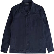 Image of Barbour Men’s Tenby Overshirt Jacket - Navy Blue Size:L