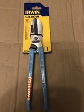 Image of Metal G245/10 Gilbow General Purpose Straight Tin Snips 10 Inch / 250mm- IRWIN